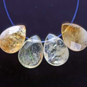 天然石ビーズ,シトリン,黄水晶,レガーロ