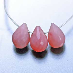 天然石ビーズ,ピンクオパール,レガーロ